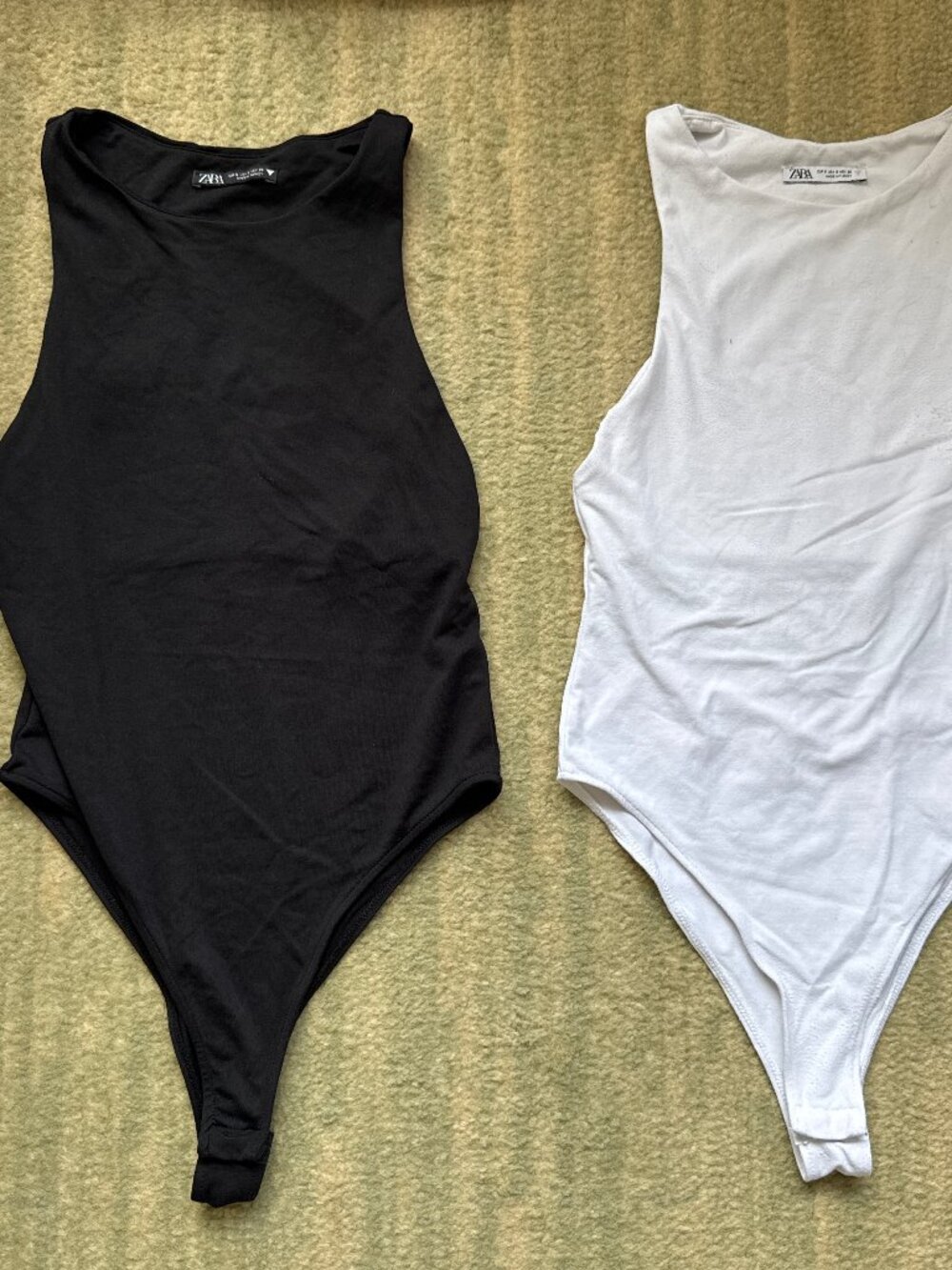 Black and white bodysuits